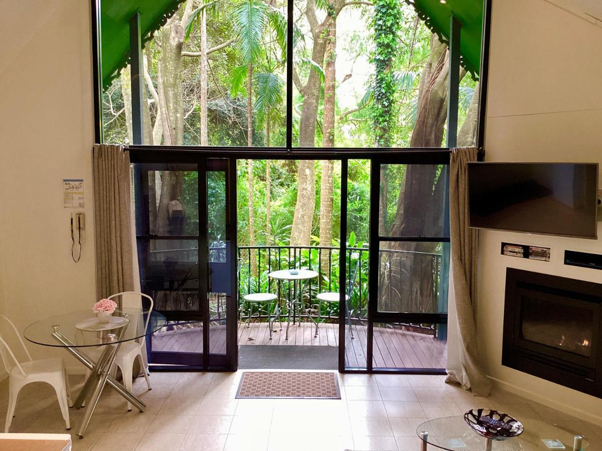 Chalet On Gallery Walk - King Bed, Spa, Fireplace, Wifi & Netflix, Linger A While Mount Tamborine Dış mekan fotoğraf
